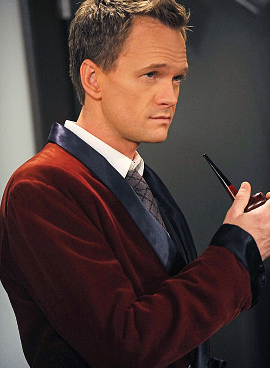Neil Patrick Harris How I Met Your Mother S08 Smoking Jacket