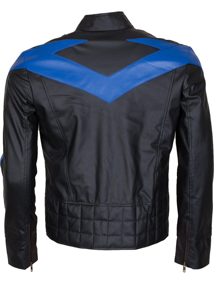 Nightwing Dick Grayson Leather Jacket