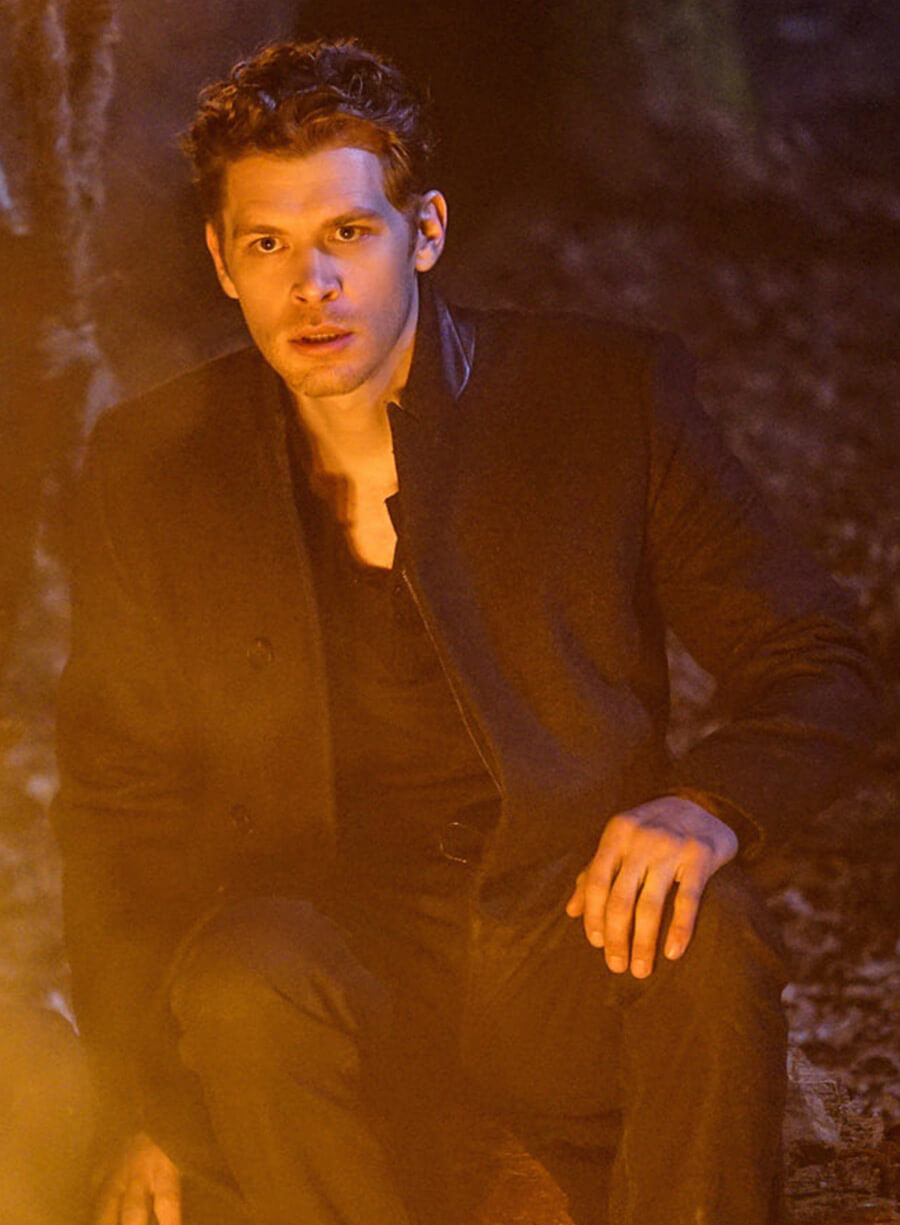 Niklaus Mikaelson The Originals S03 Black Wool Coat