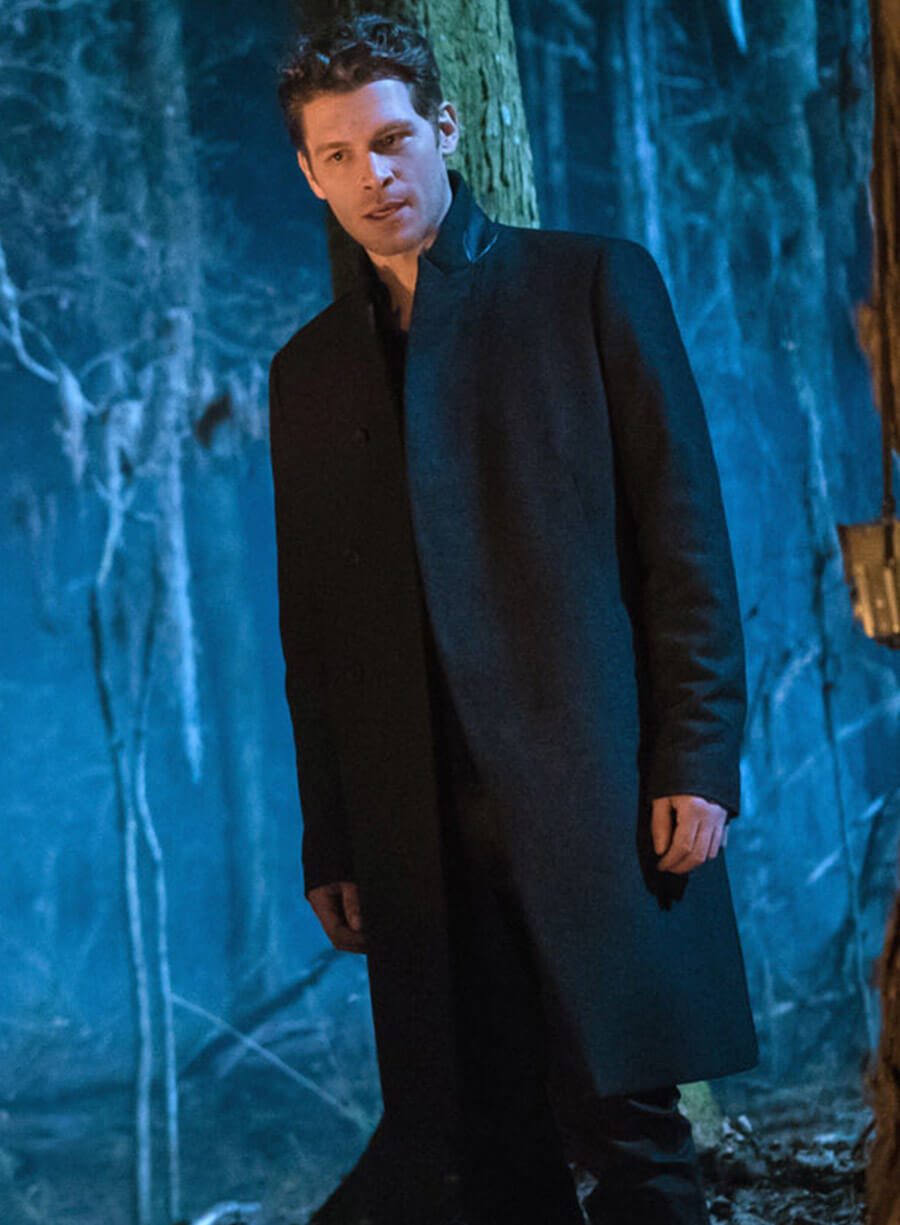 Niklaus Mikaelson The Originals S03 Black Wool Coat