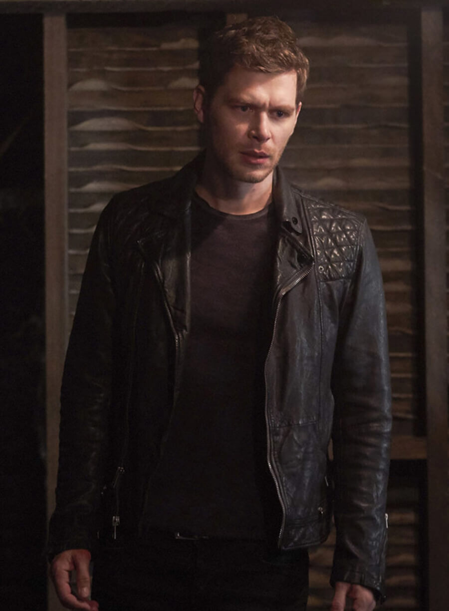 Niklaus Mikaelson The Originals S05 Black Leather Jacket