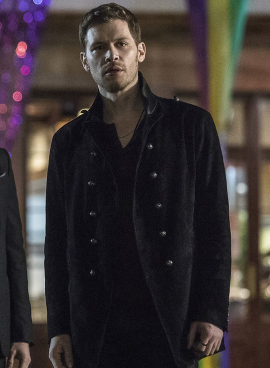 Niklaus Mikaelson The Originals S05 Black Wool Coat