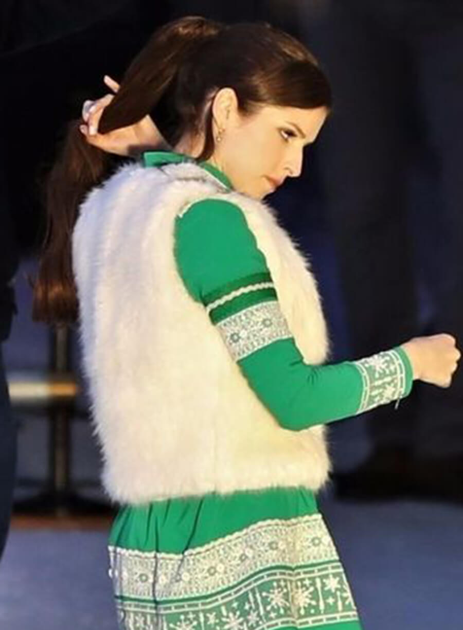 Noelle Kringle Noelle White Fur Vest