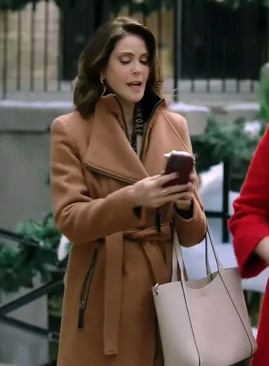 Nora Winters How to Fall in Love by Christmas Trench Coat