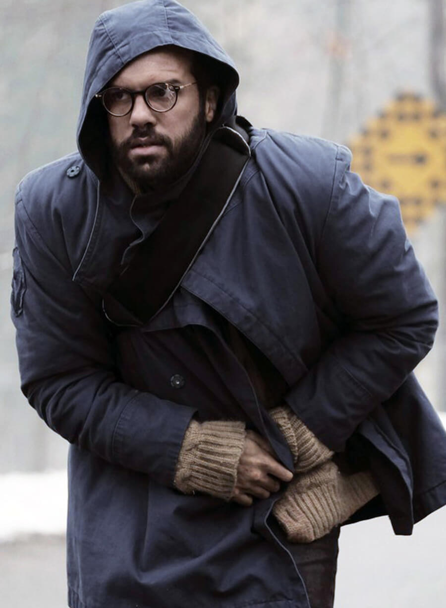 O-T Fagbenle Luke The Handmaid's Tale Blue Jacket