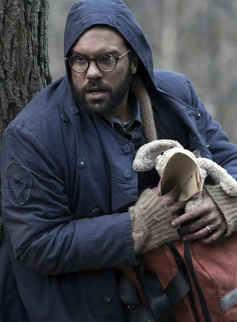 O-T Fagbenle Luke The Handmaid's Tale Blue Jacket