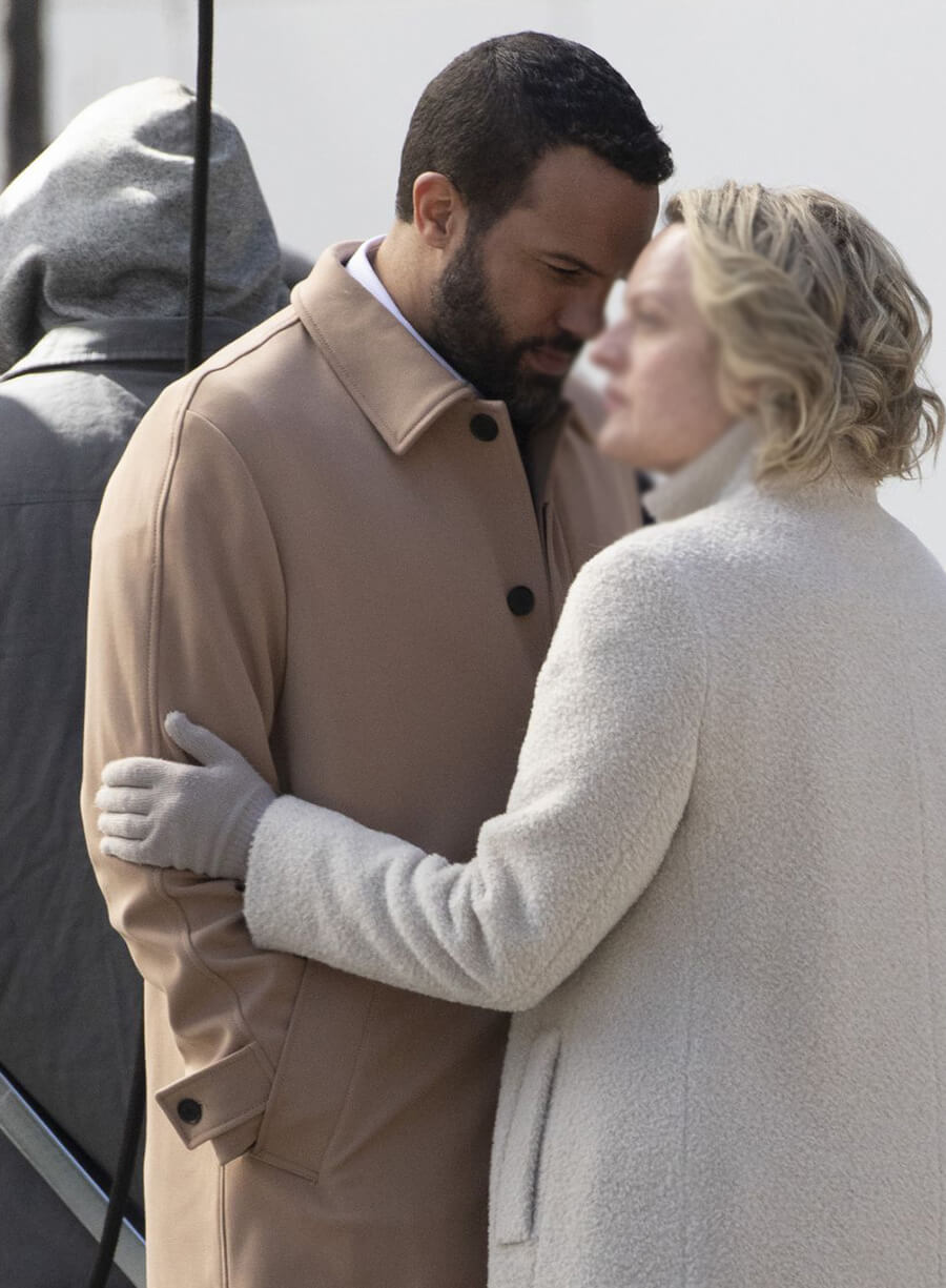 O-T Fagbenle Luke The Handmaid's Tale Brown Coat