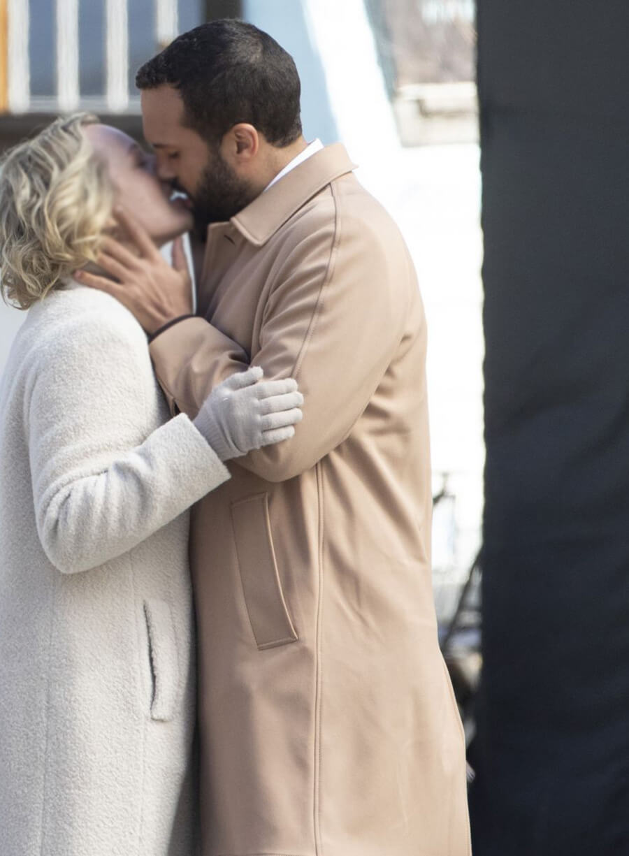 O-T Fagbenle Luke The Handmaid's Tale Brown Coat