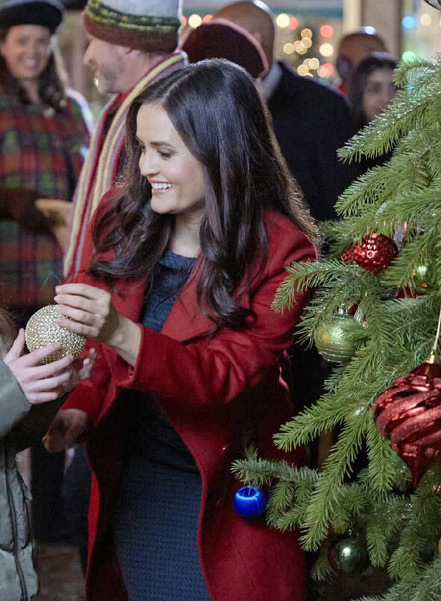 Olivia Ardem You, Me and The Christmas Trees Red Coat