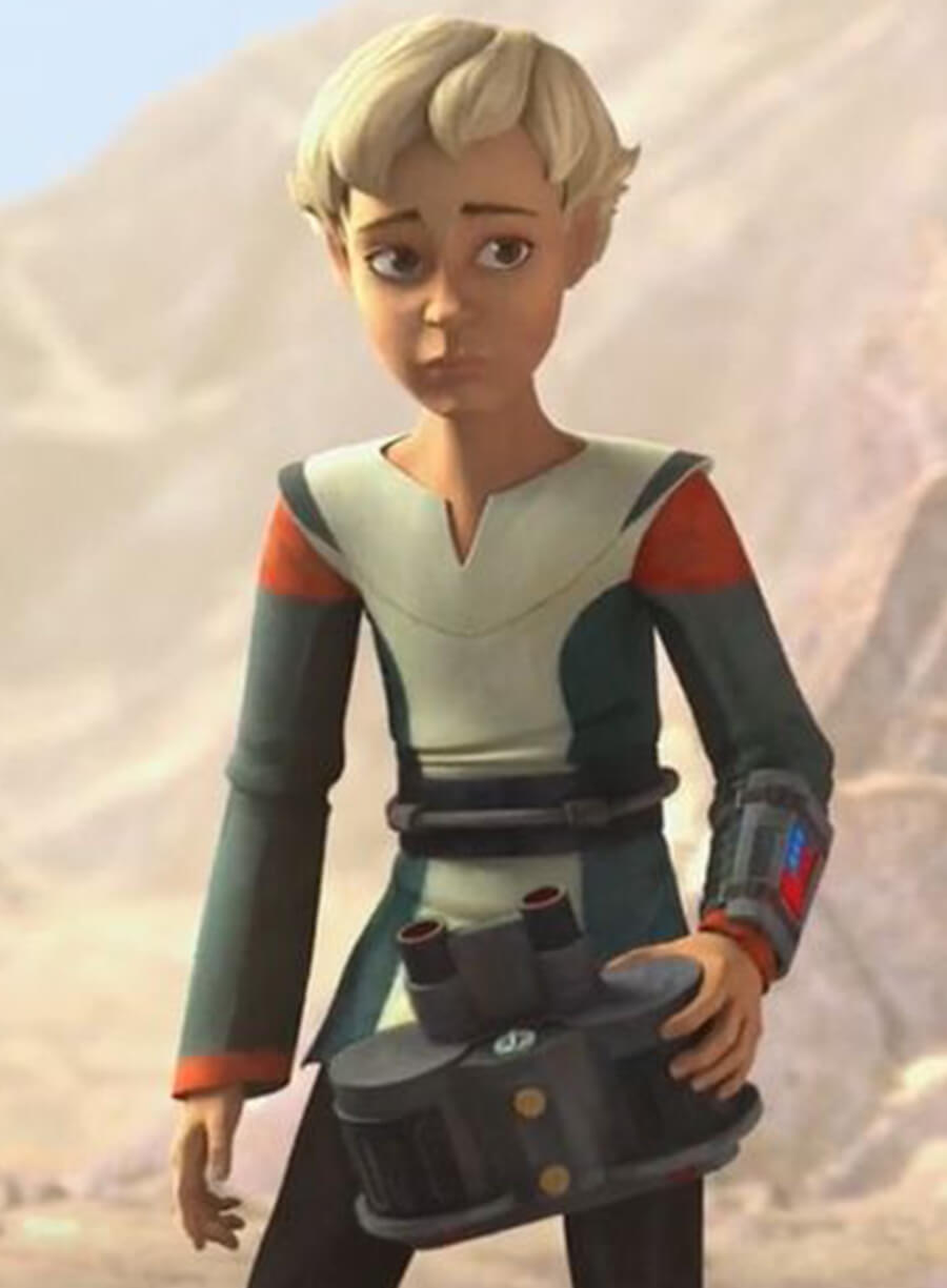 Omega Star Wars: The Bad Batch Cosplay Costume