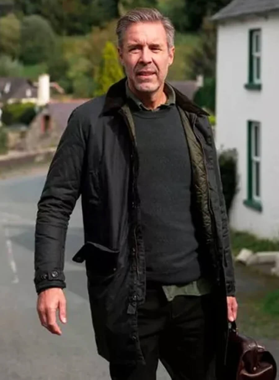 Paddy Considine Small Town Big Story S01 Black Jacket