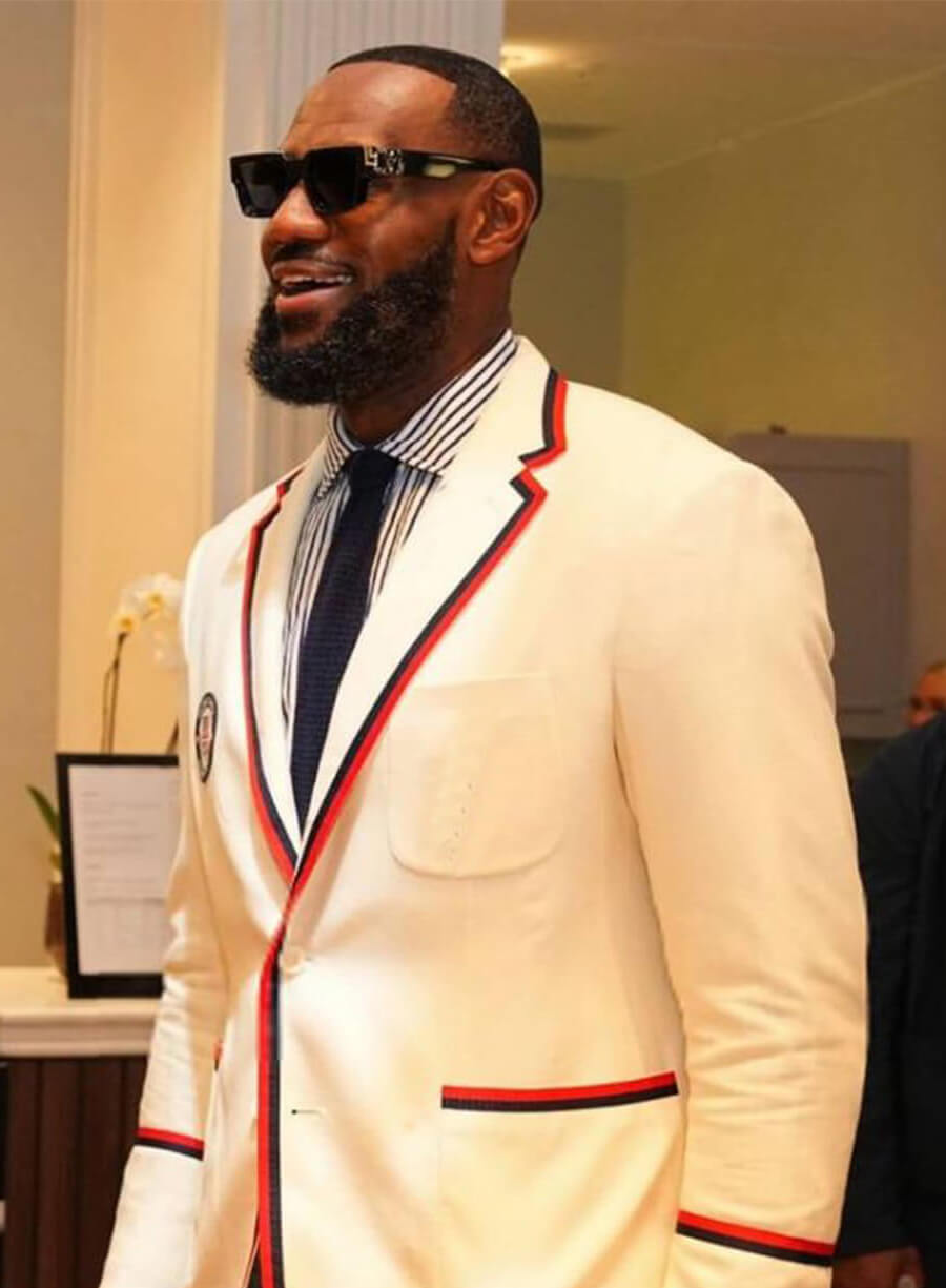 Paris Olympics 2024 LeBron James Blazer