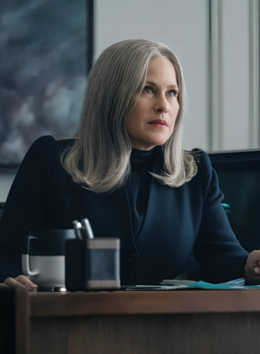 Patricia Arquette Severance Blue Coat
