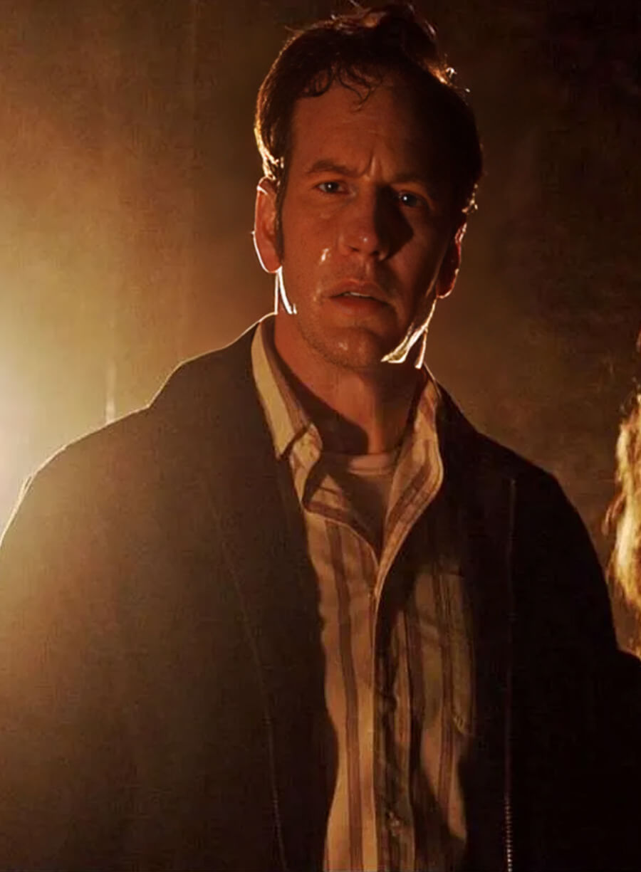 Patrick Wilson The Conjuring Last Rites 2025 Black Jacket