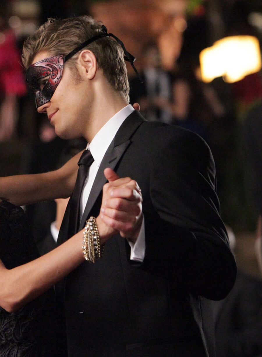 Paul Wesley The Vampire Diaries S02 Black Blazer