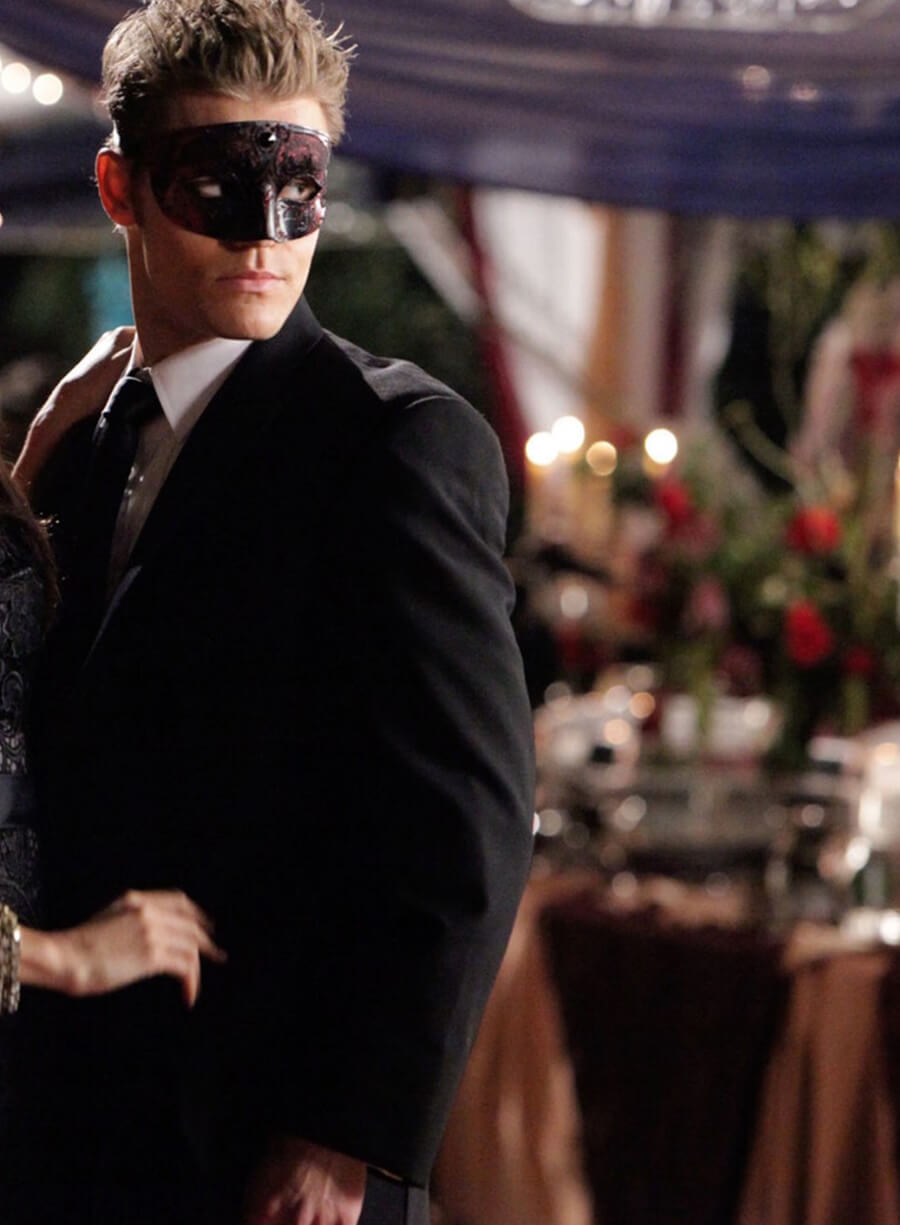 Paul Wesley The Vampire Diaries S02 Black Blazer