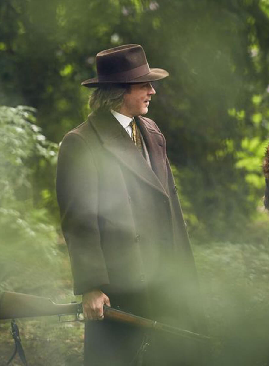 Peaky Blinders S4 Aberama Gold Maroon Coat