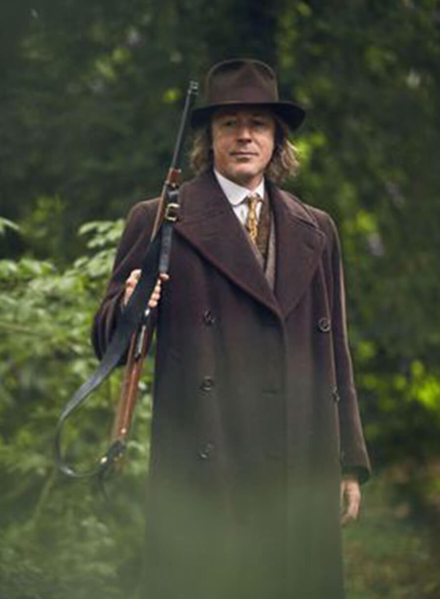 Peaky Blinders S4 Aberama Gold Maroon Coat