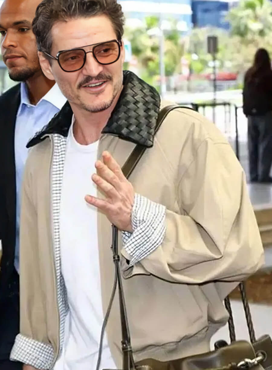 Pedro Pascal Film Festival 2025 Beige Jacket