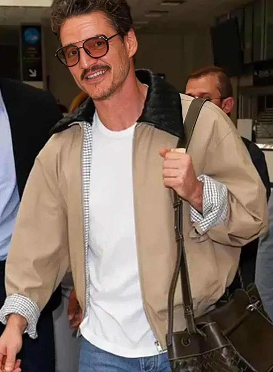 Pedro Pascal Film Festival 2025 Beige Jacket