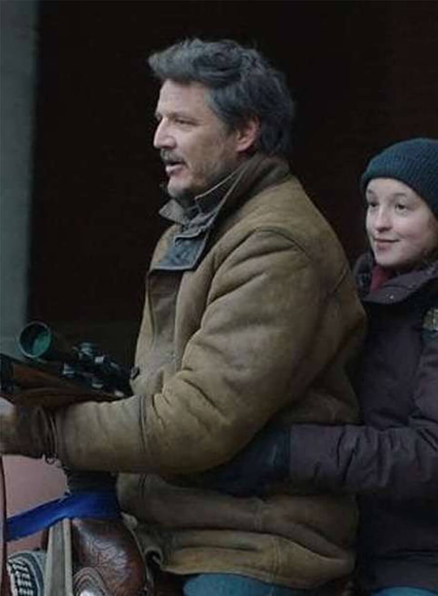 Pedro Pascal The Last of Us Brown Leather Jacket