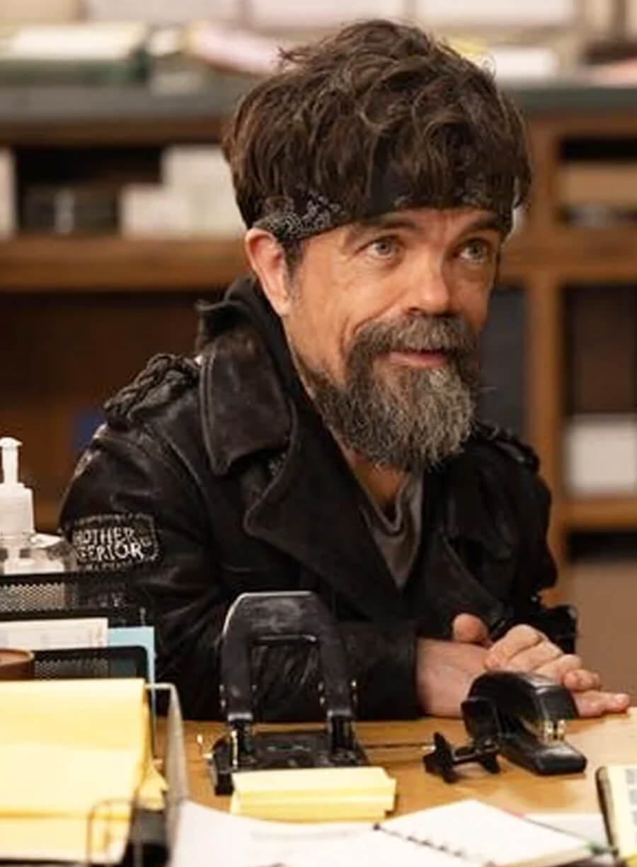 Peter Dinklage The Lowdown Black Leather Jacket