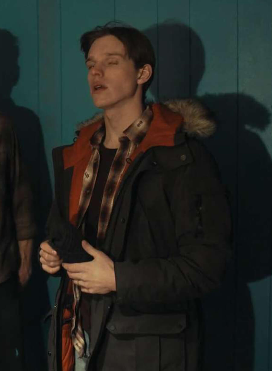 Peter Prior True Detective S04 Parka Black Jacket