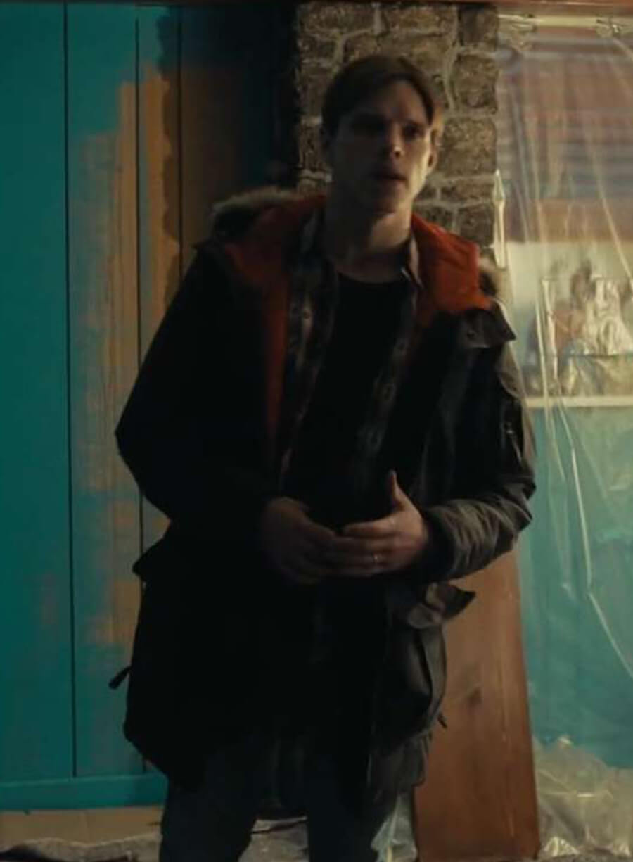 Peter Prior True Detective S04 Parka Black Jacket
