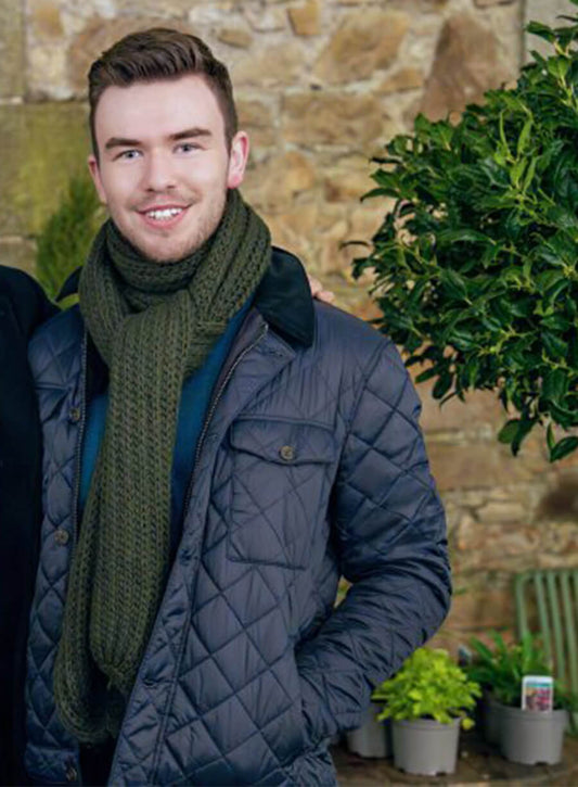 Peter Rothwell Christmas in Notting Hill Blue Puffer Jacket