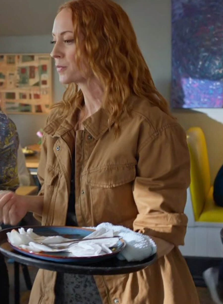 Phyllis Diaz Murder In A Small Town Brown Jacket