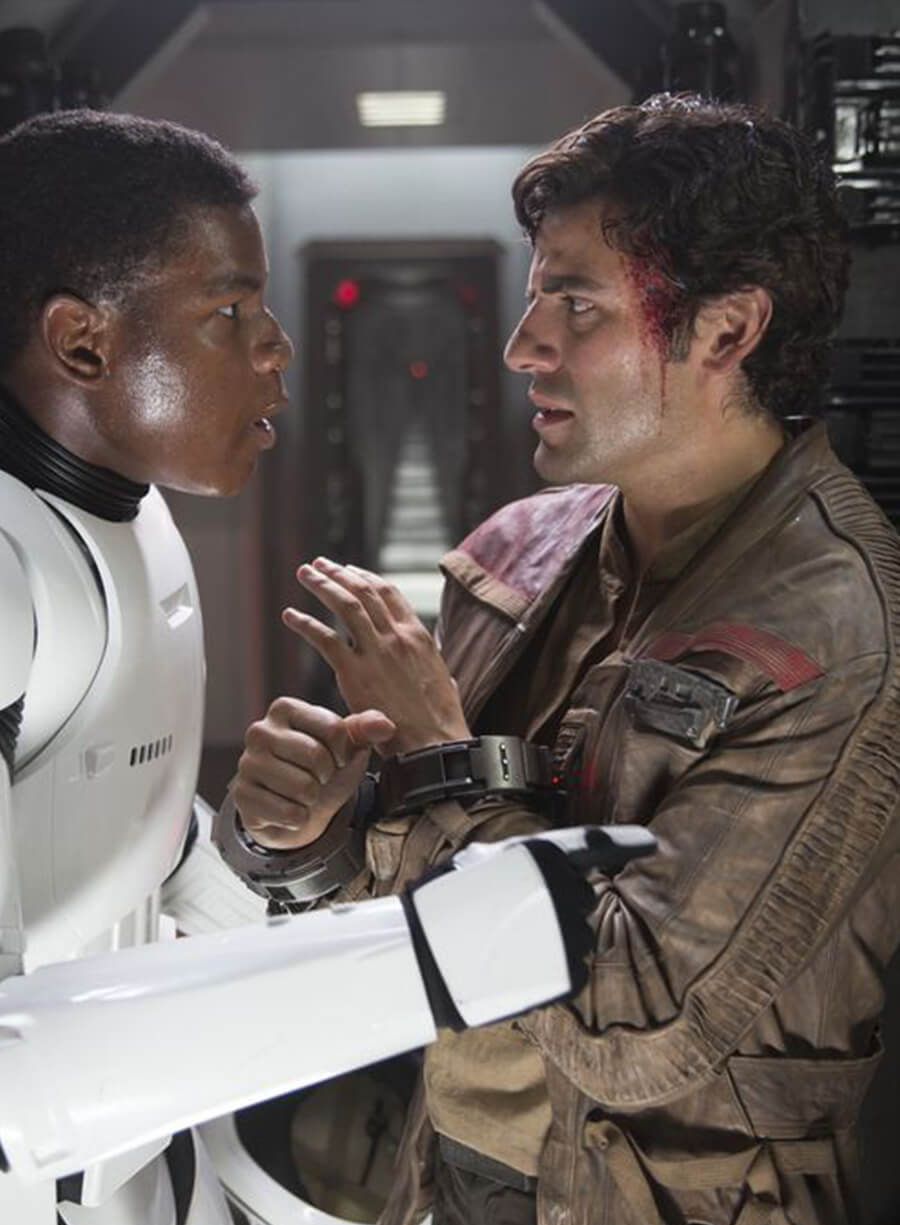 Poe Dameron Star Wars: The Force Awakens Brown Leather Jacket