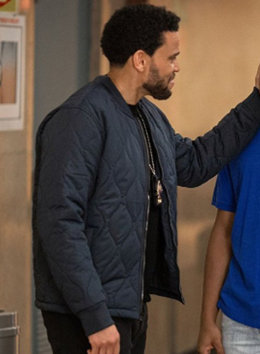 Power Book II Ghost Dru Tejada Puffer Quilted Jacket