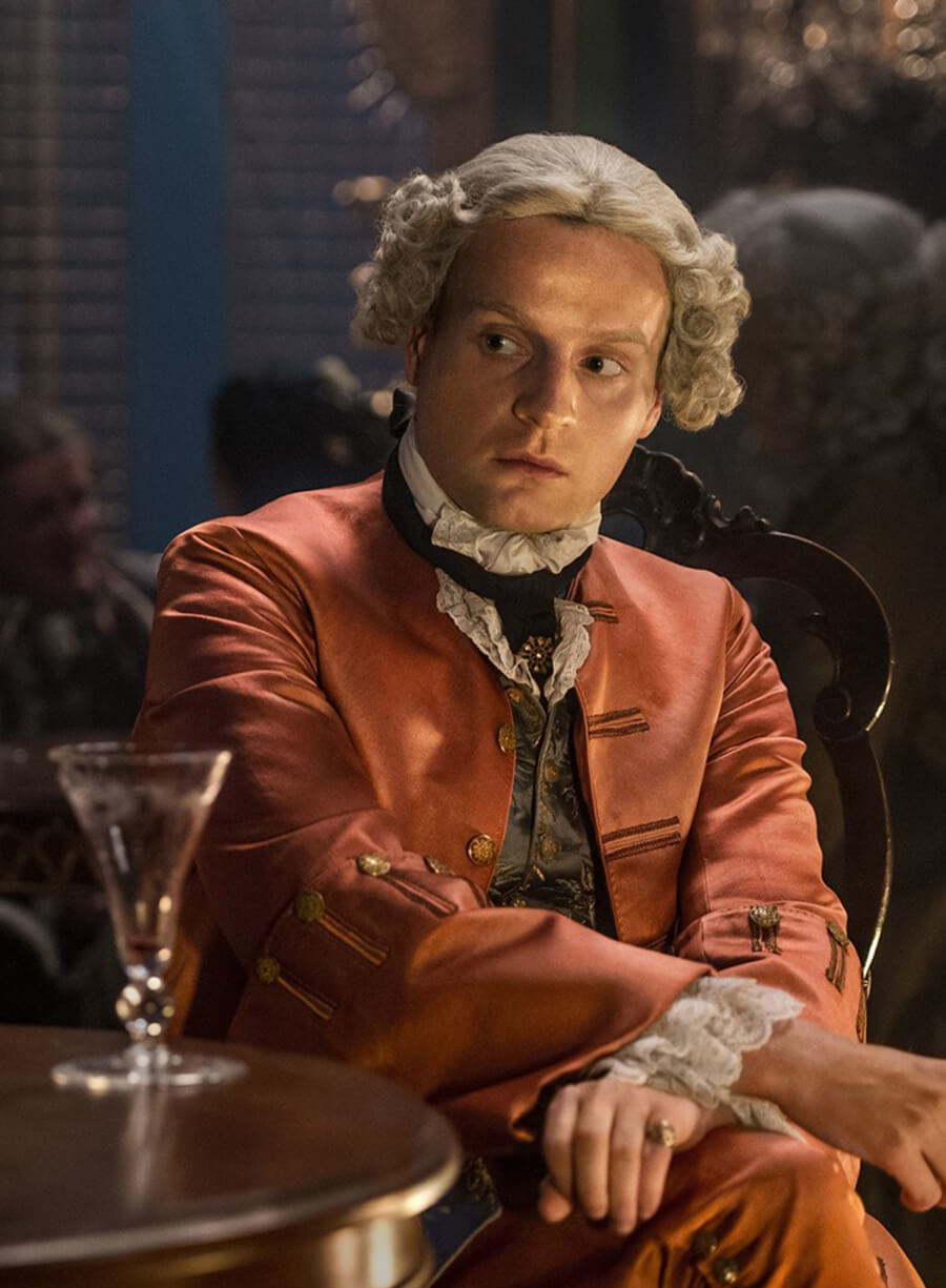Prince Charles Edward Stuart Outlander Brown Leather Coat