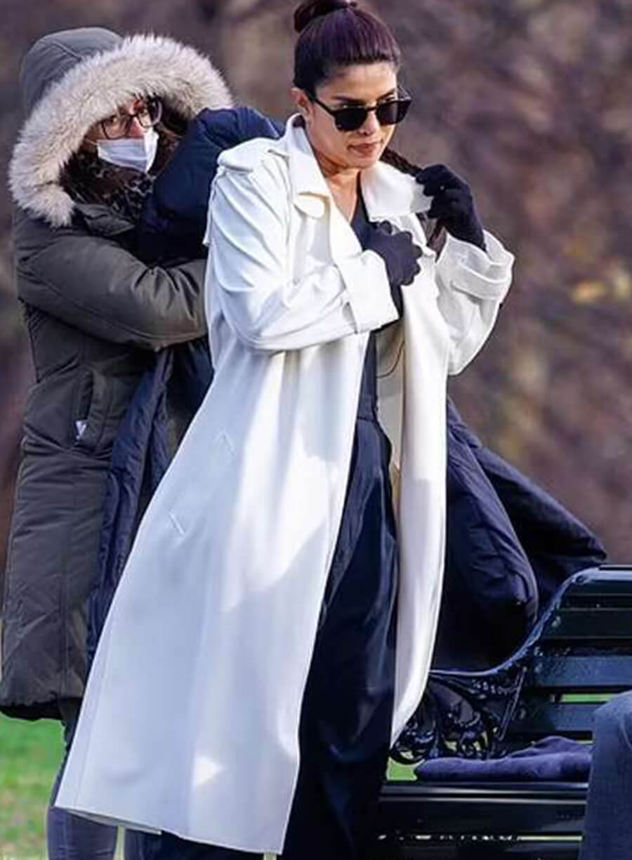 Priyanka Chopra Citadel 2023 White Coat