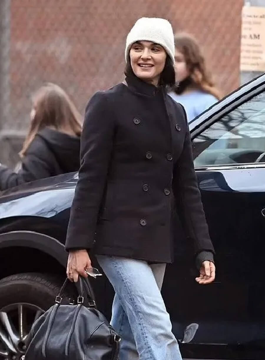 Rachel Weisz Dead Ringers 2023 Black Coat