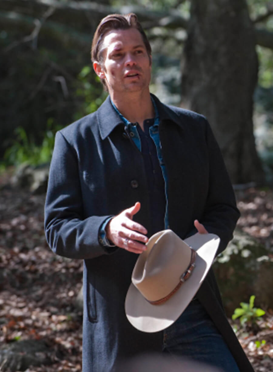 Raylan Givens Justified Black Wool Coat
