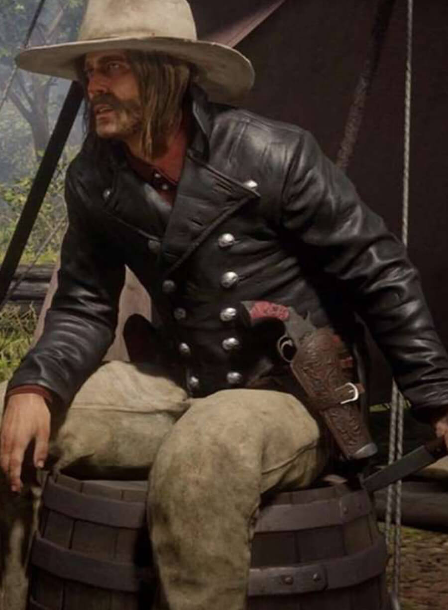 Micah Bell Black Tailcoat