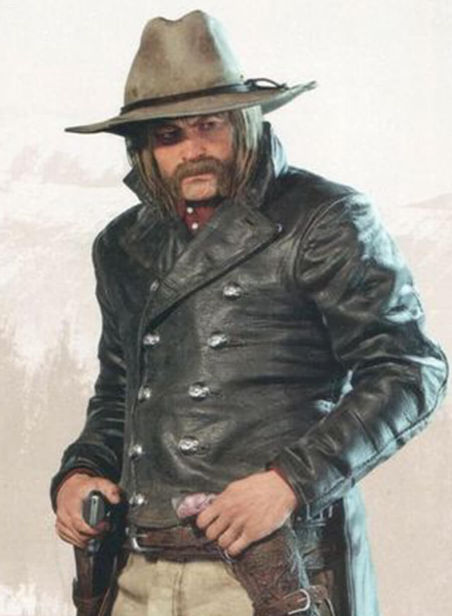 Micah Bell Black Tailcoat
