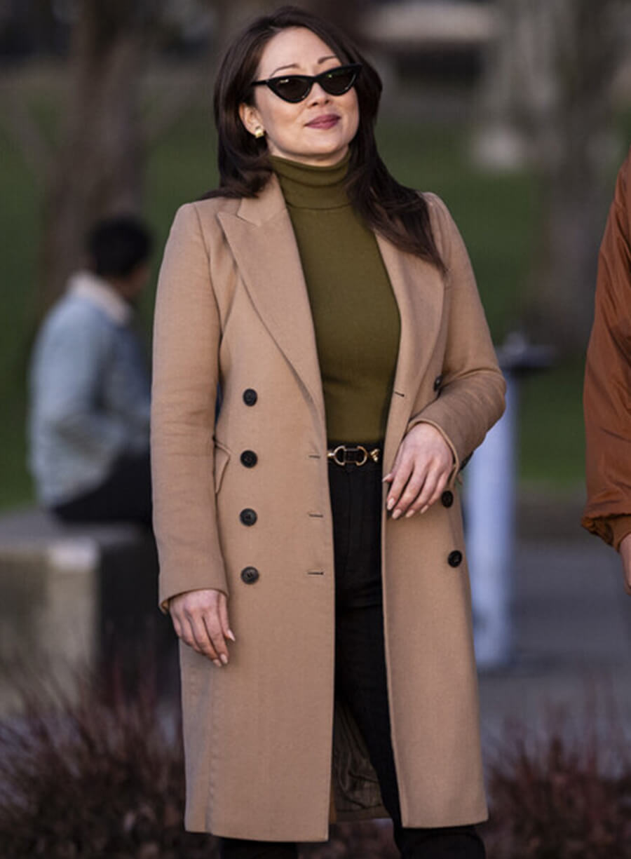 Reenie Greene Tracker Brown Trench Coat
