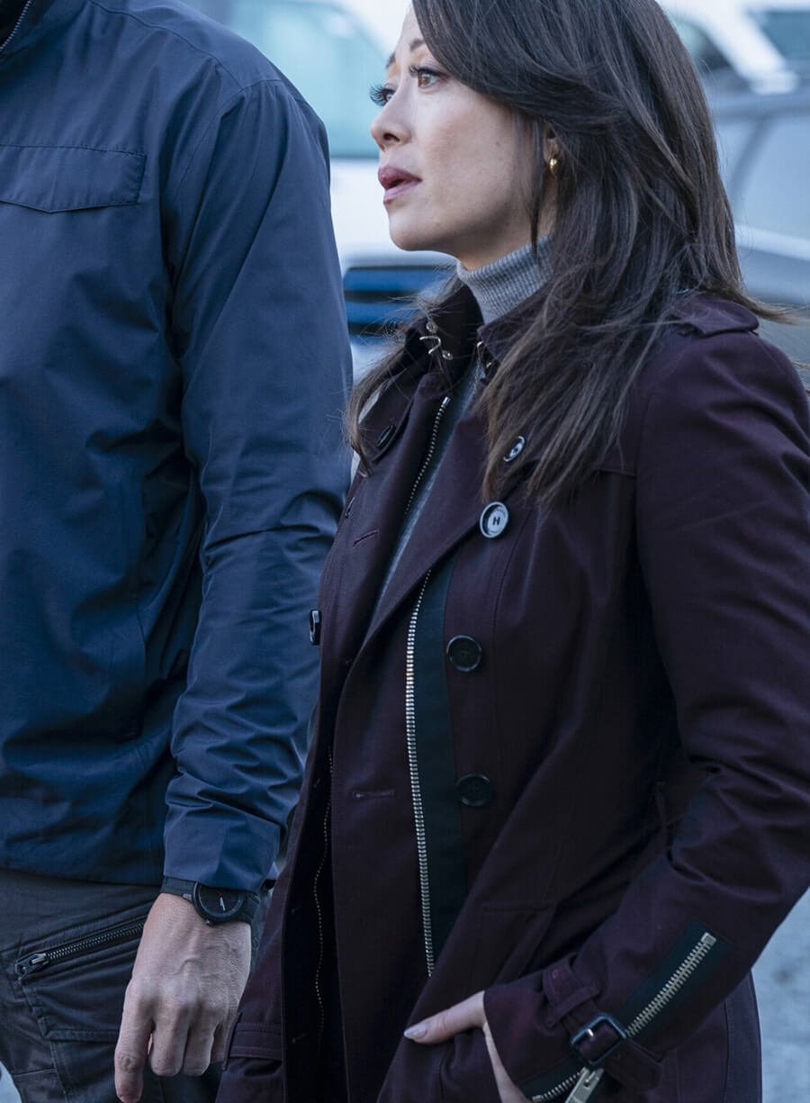 Reenie Greene Tracker Burgundy Coat