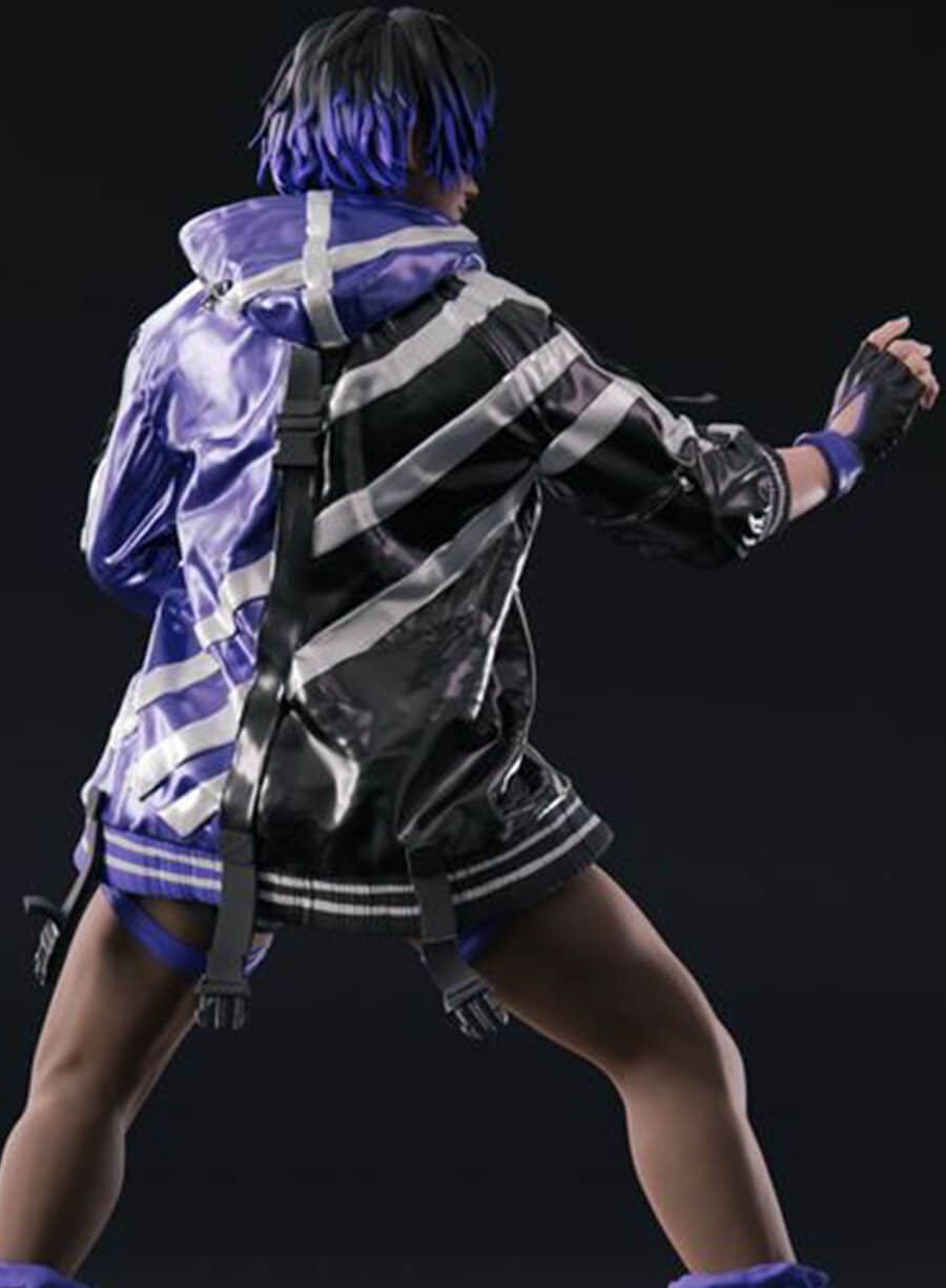 Reina Mishima Tekken 8 Purple Jacket
