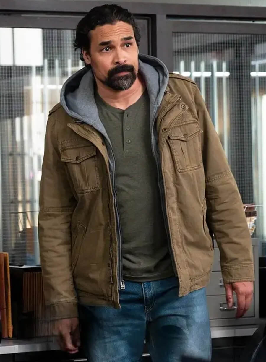 Reinaldo Faberlle Law and Order SVU S26 Brown Jacket
