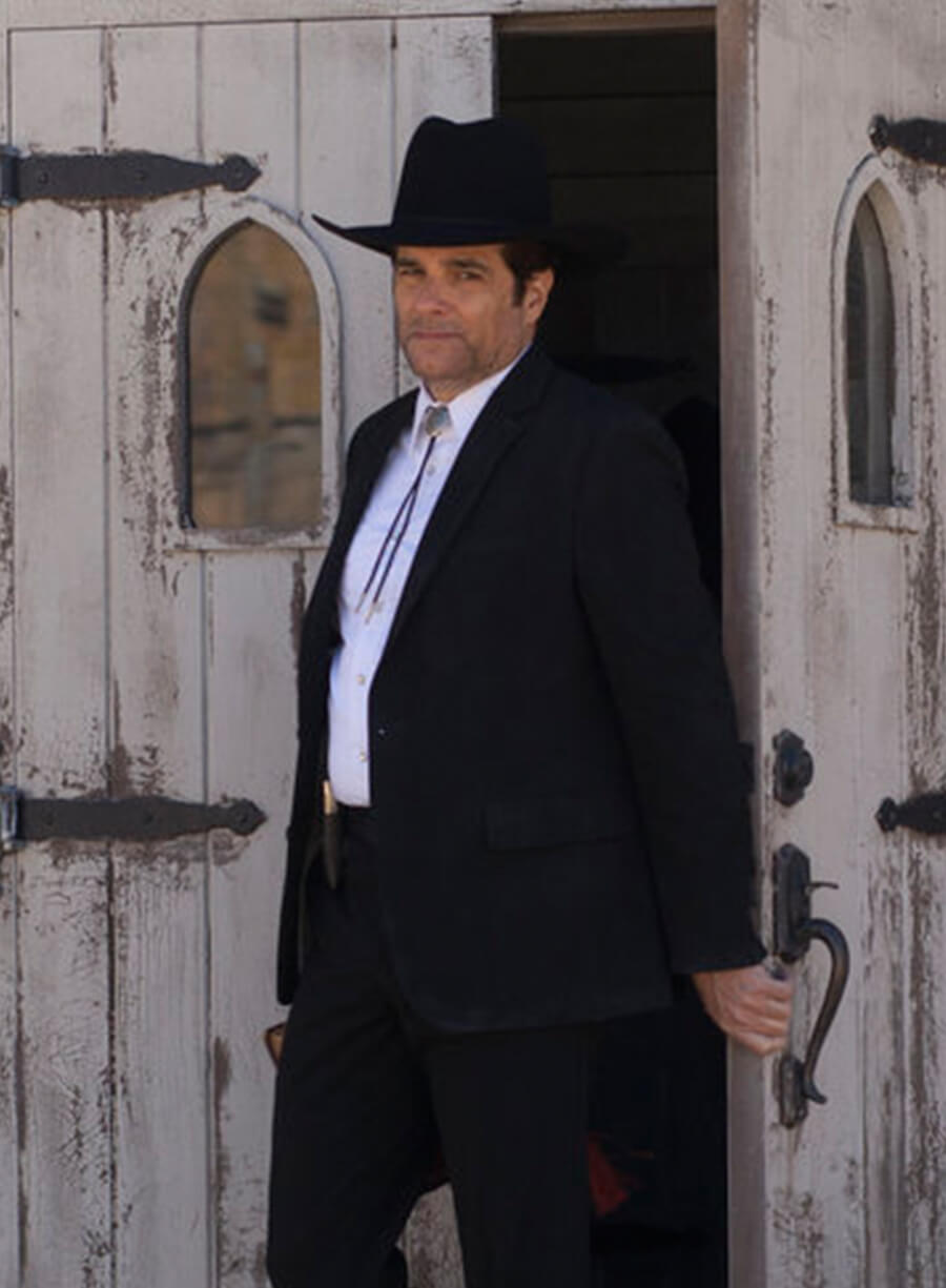 Reverend Emilio Sheehan Midnight Texas Black Blazer