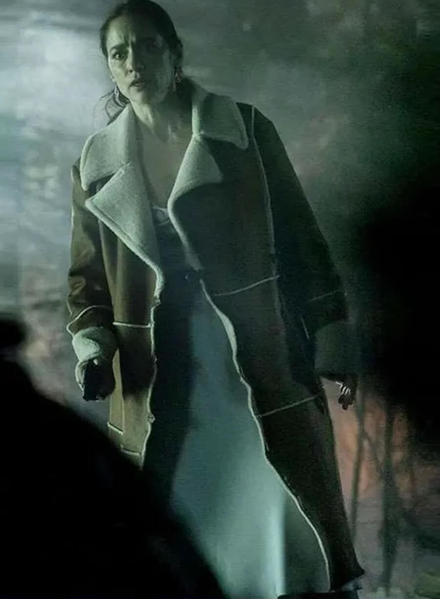 Revival S01 Dana Cypress Shearling Leather Coat