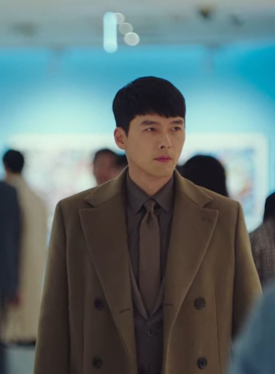 Ri Jeong-hyeok Crash Landing on You Brown Coat
