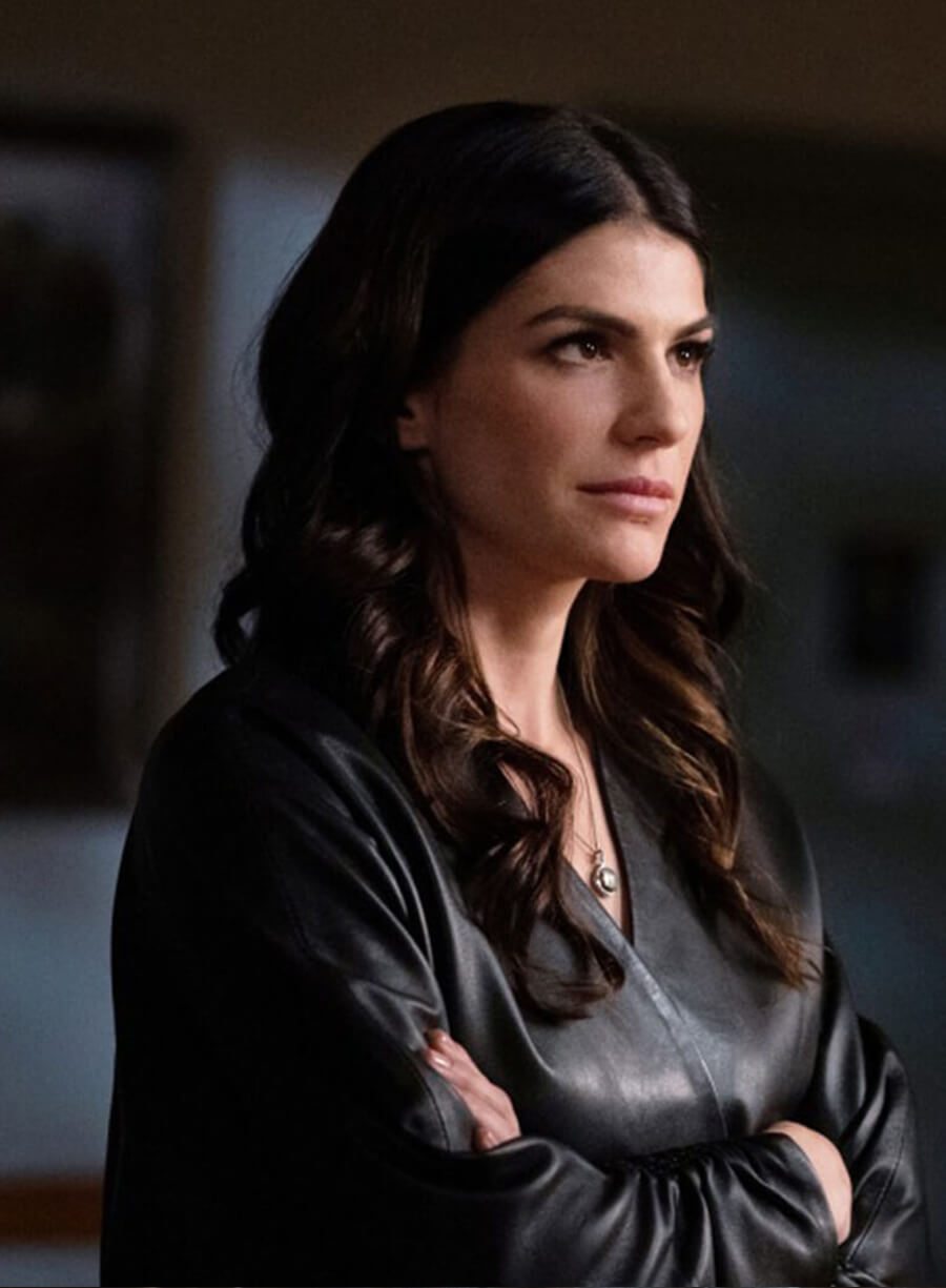 Ruby Supernatural Black Leather Blazer
