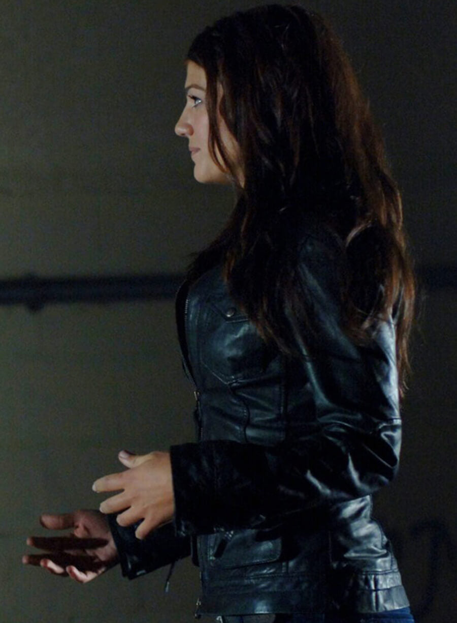 Ruby Supernatural Leather Jacket