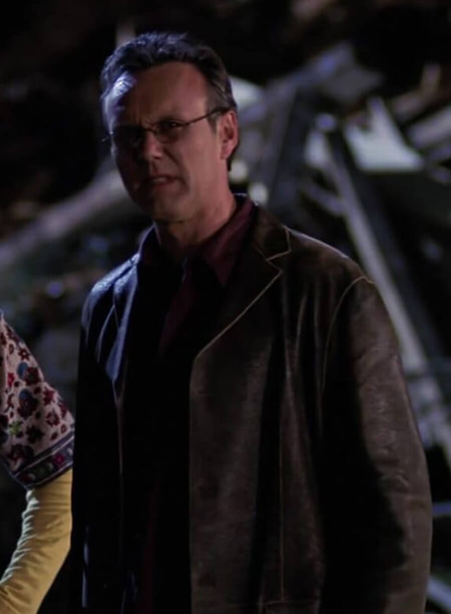 Rupert Giles Buffy The Vampire Slayer Leather Jacket