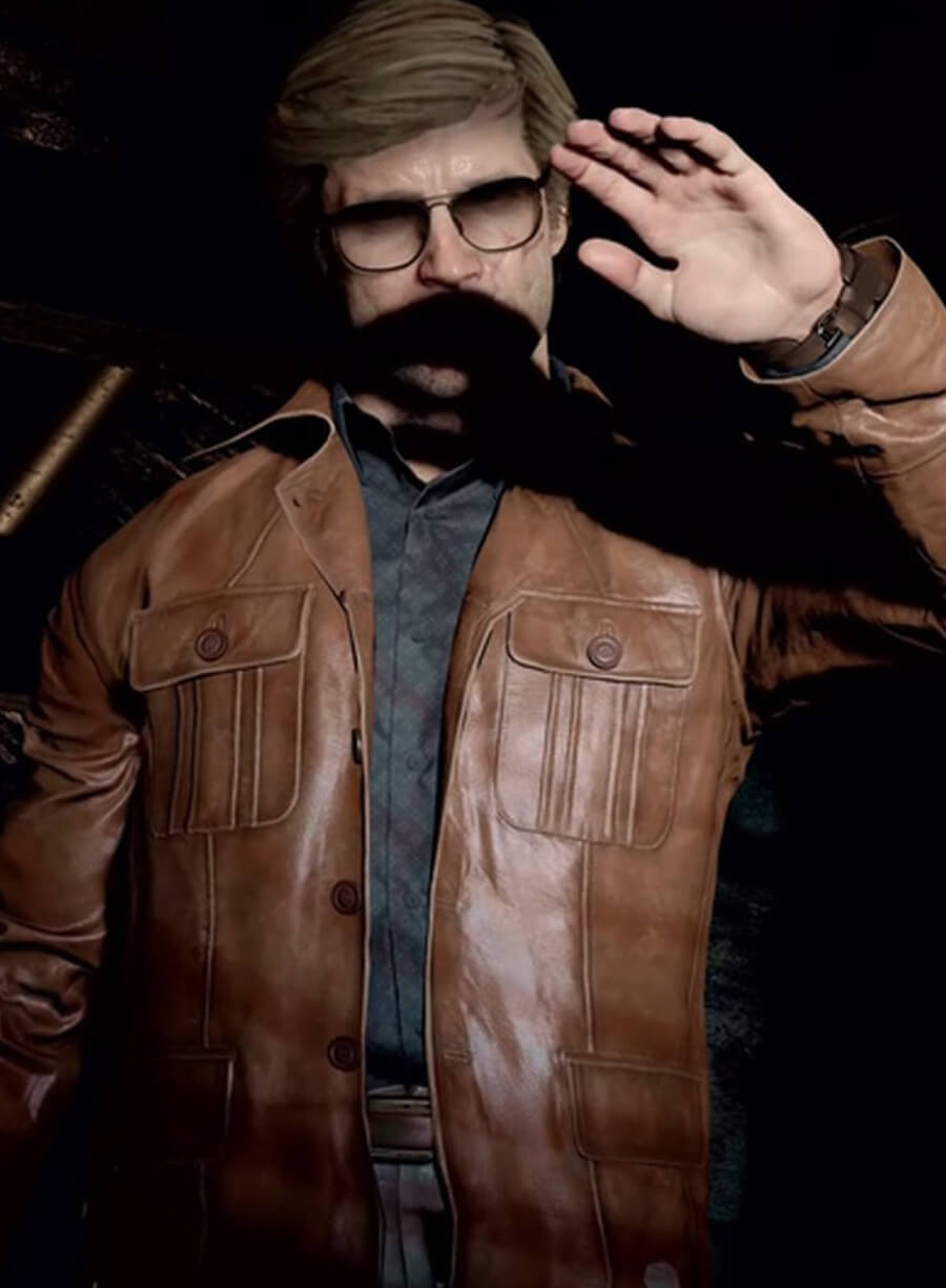 Russell Adler Call Of Duty Black Ops Leather Jacket