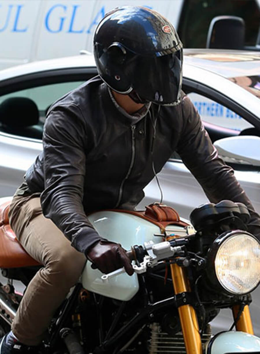 Ryan Reynolds Black Leather Jacket